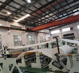 China ISO 10KW Kitchen Towel Embossing Machine 1750mm Width factory