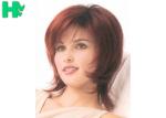Natural Hair Line Brown Mixed Blonde Heat Safe Synthetic Wigs 10 Inch No Tangle