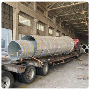 China H15-30M Electrical Power Steel Pole For Tranmission Line Project factory