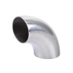 Sanitary Stainless Steel 304 316 90 Degree Welded Elbow Pipe Joint with ANSI