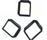 Sealing Custom Silicone Gaskets Die Cutting Processed Adhesive Backings