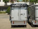 2 Seater Electric Cargo Vehicle With Closed Box & Rain Cover