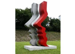 China Huge Decoration Stainless Steel Face Sculpture Custom Color Corrosion Stability factory