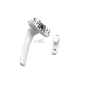 China Seven Character White Flat Foot Casement Window Handle Door Window Solid Aluminum factory
