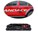 Off Road Aluminium Alloy Side Door Hinge Foldable Step Foot Pedal for Jeep