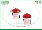 Luxury Bouquet Flower Boxes Embossing Surface Finish Environmentally Friendly