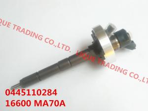 China BOSCH Common rail injector 0445110284 / 0 445 110 284 for 16600 MA70A / 16600MA70A / 16600-MA70A factory
