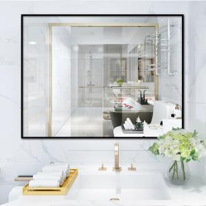 China Framed Decorative Wall Mirror Glass For Hotel Home Apartment factory
