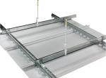 Fireproof Perforated Aluminium Strip Ceiling Powder Coating and Roller Coating