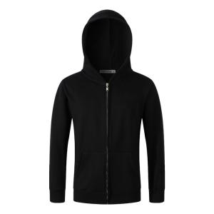China Anti Pilling ODM 6XL Embroidery Zipper Hoodie 100% Cotton Zip Up Hoodie Flyita factory