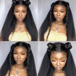 Smooth 22" Yetta Lace Front Human Hair Wigs