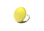Jelly Color ABS Cosmetic Pocket Mirror Debossing 10mm Thickness Small Hand