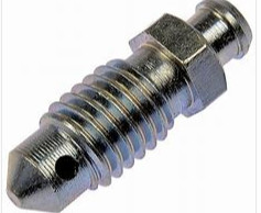 China Custom Auto Fastener Screws M8 / Galvanized Steel Brake Bleeder Screw on sale