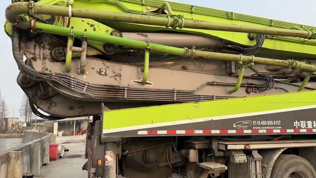 2019 Concrete Boom Pump 63m Used Concrete Pump Truck with Mercedes Benz Chassis