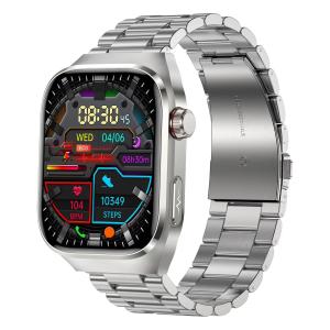 China TK16 Health Care Smart Watch With 2.04inch Screen BT Call Blood Oxygen Temperature factory