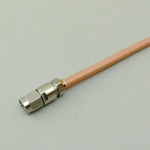 China 6GHz SMA RG142 Cable With FEP Jacket / Flexible Rf Cable Assemblies factory