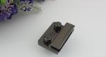 Handbag hardware suppliers wholesale light gold metal push lock
