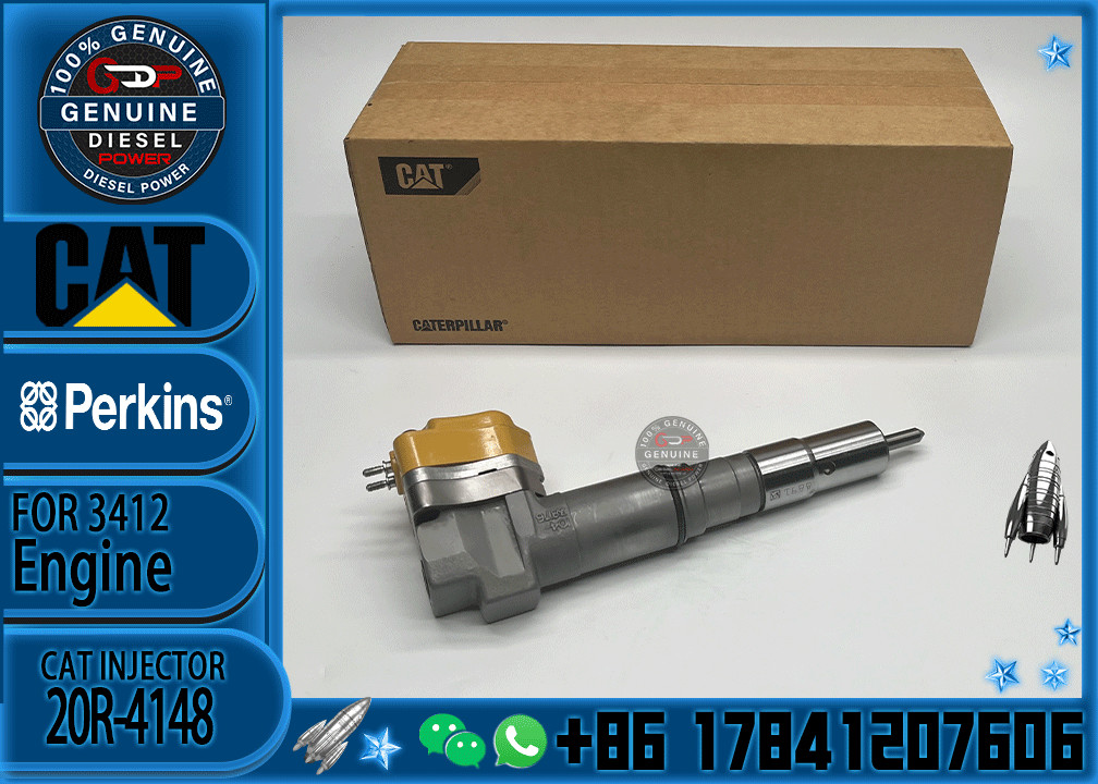 Parts Diesel 3412E Engine Fuel Injector 174-7528 20R-4148 179-6020