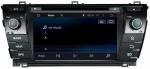 Ouchuangbo Car GPS Navigation DVD Stereo System for Toyota Corolla 2014 3G Wifi