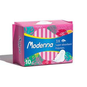 China Soft Cotton Ladies Sanitary Pads Breathable Female Period Products factory