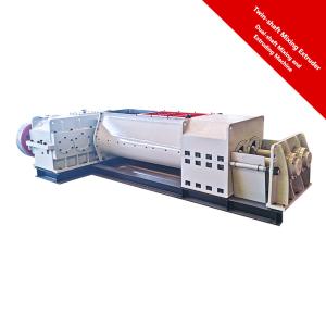 China Versatile Twin-Shaft Mixing Extruder for Various Material Mixing factory