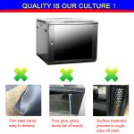 Electric Industry Wall Mount Server Cabinet , Soundproof 6u Wall Mount Network