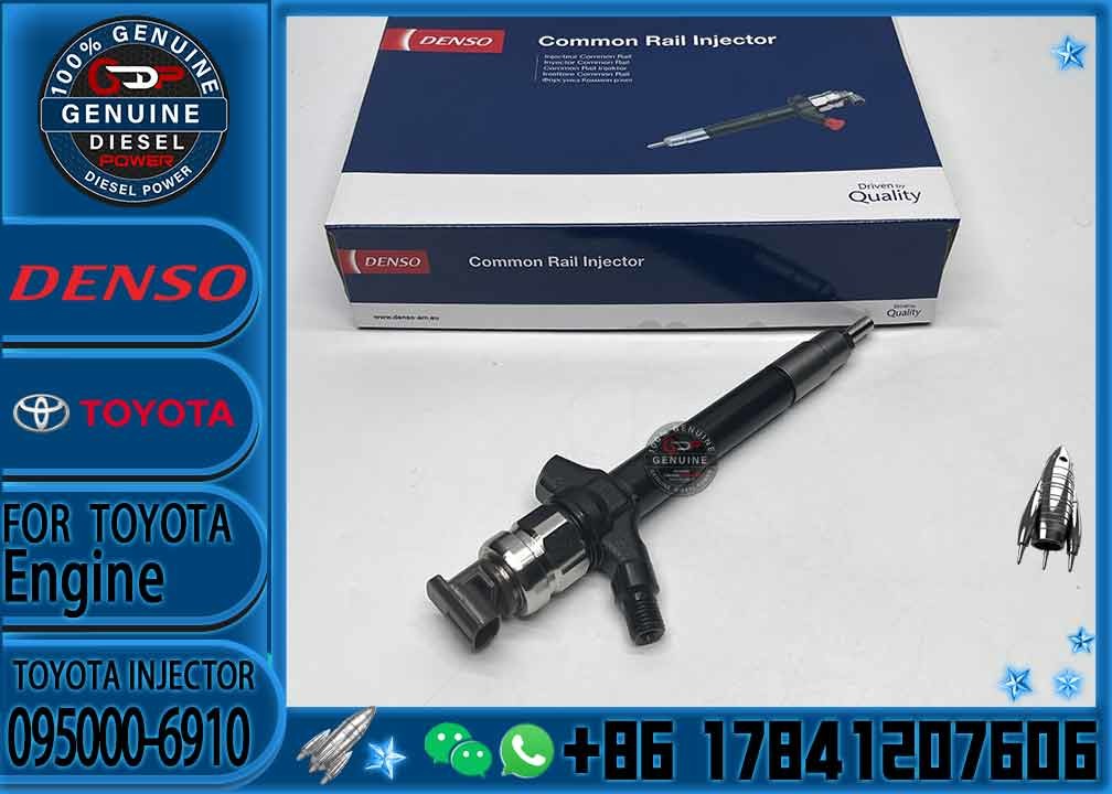 Hot Common Rail Injector 0950006910 Diesel Injectors Nozzle 095000 6910 095000-6910 For Toyota