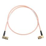 ROHS RF Coaxial Connectors RG316 Cable RA SMA Plug Right Angle Plug Cable