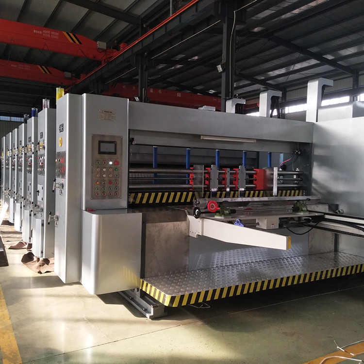 China Lead Edge Feeding Carton Printing Slotting Machine / Flexo Printing Machine factory