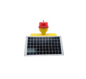 China FAA 130m/S LED Solar Obstruction Light Aircraft Warning Marker Low Intensity factory