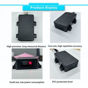 Industrial Grade Mini UBJG-06Y 0.05-80m Lidar Sensor For RS485 Control And