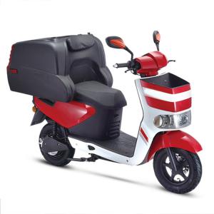 China Shock Absorption Long Range Electric Scooter , Electric Moped Motorcycle 10 Inch Tire factory