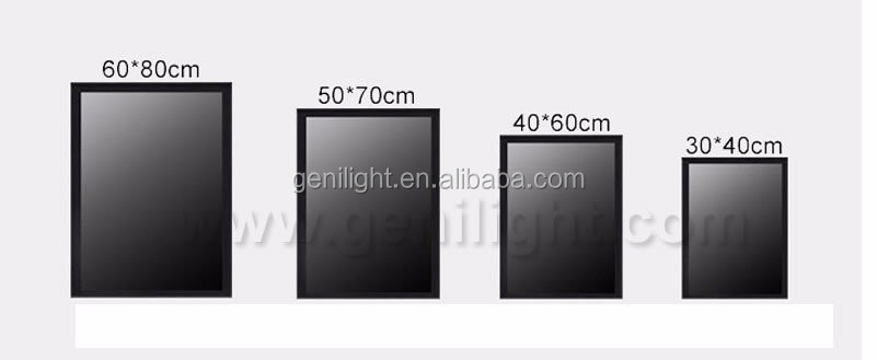 Changeable Sign Writing Board with Customizable RGB SMD5050 LED Strip and DC12V Output