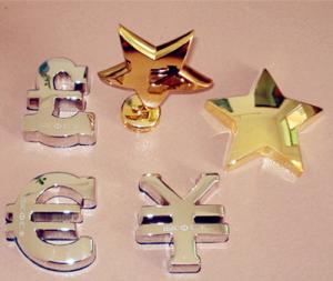 China emblem , plaques, signs, factory