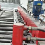 PLC Cable Tray Cover Making Machine 1-2mm Thickness Steel Hydraulic Cutting Type