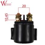 Motorcycle Electrical Relay Black Color For XY12530A Chinese Manufacturer