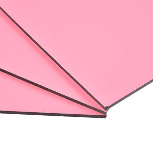 China PVDF Coated Aluminum Composite Panel B1 Fireproof Grade Black Color factory