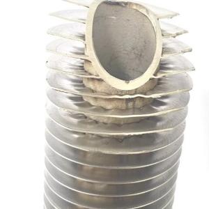 China DELLOK Wall 0.96mm Aluminum Fin Tube with Tube 4mm-15mm factory