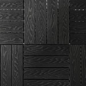 China Balcony Wood Deck Tiles Embossed Custom Hardwood Deck Planks factory