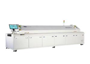China High Performance Reflow Oven Machine 300 - 2000mm / Min Speed Forced Air Cooling factory