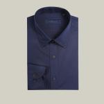Comfortable Adult Shirts Long Sleeve 100% Cotton Button Down Half Sleeve Shirt