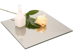 China Big Size Aluminum Mirror Glass Sheets 3mm 4mm 5mm 6mm Thickness With Flat Edge factory