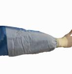 Disposable Reinforced Sterile nonwovent Surgical Gown with knif cuff ,tie waist