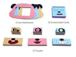 China Toddlers Learn Face Expressions Kids Different emotions Promotional gifts factory
