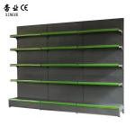 Factory Good Quality Grocery Shelf Pharmacy Shelving Frosted Gray Supermarket