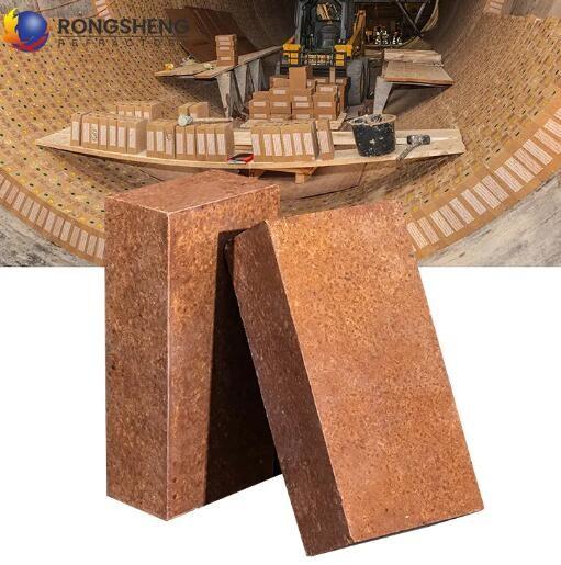 Basic Open Hearth Furnace Magnesite Brick 95% Mgo Fused And Sintered Magnesia