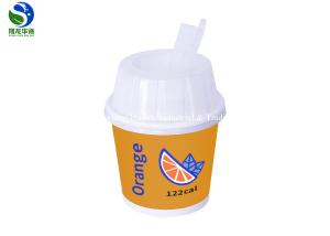 China 10oz Paper Ice Cream Containers , Disposable Ice Cream Cups Custom Logo factory