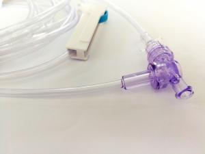 China 4mm Tube Aseptic Diameter Bladder Irrigation Set With Thumb Operated Clamps factory