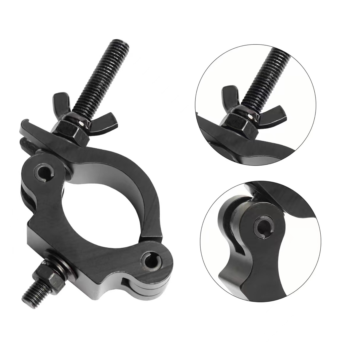 Aluminum Alloy Stage Light Hook Clamps , Truss Hook Clamp For Stage Lighting Truss Displays
