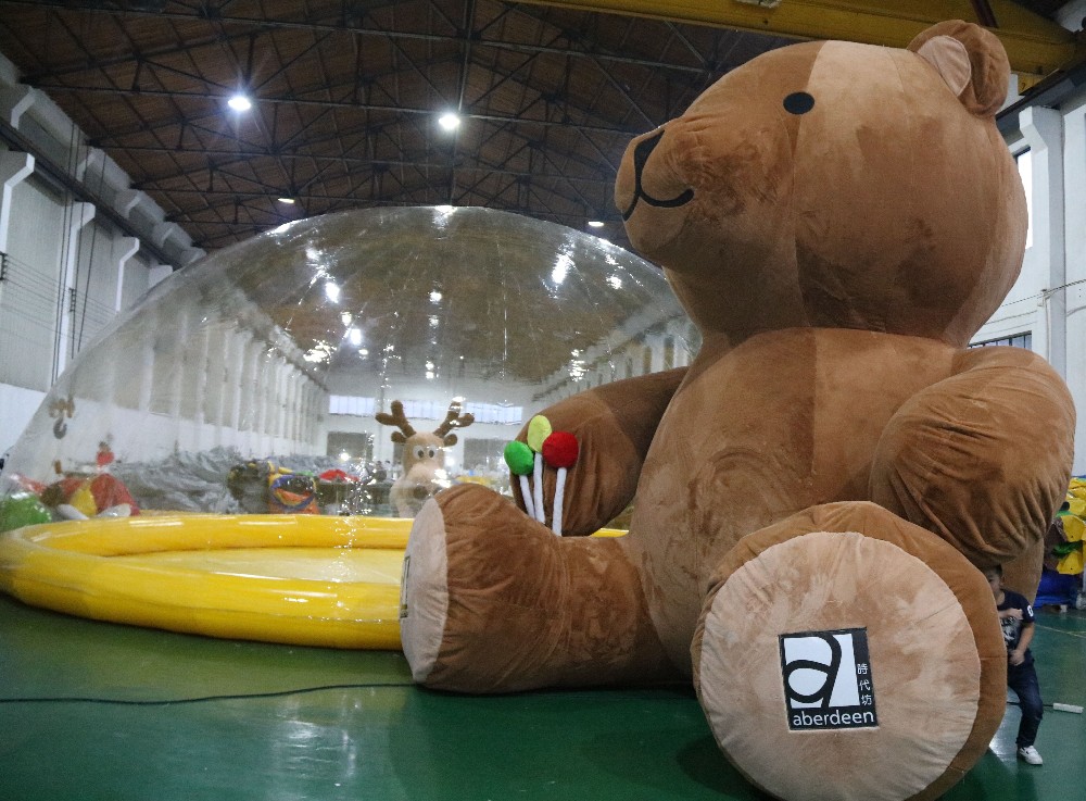 Big Inflatable Cartoon Giant Inflatable Bean Advertising Model Bear Model Cartoon